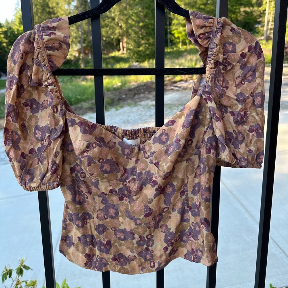 Wilfred Novella Shortsleeve Blouse